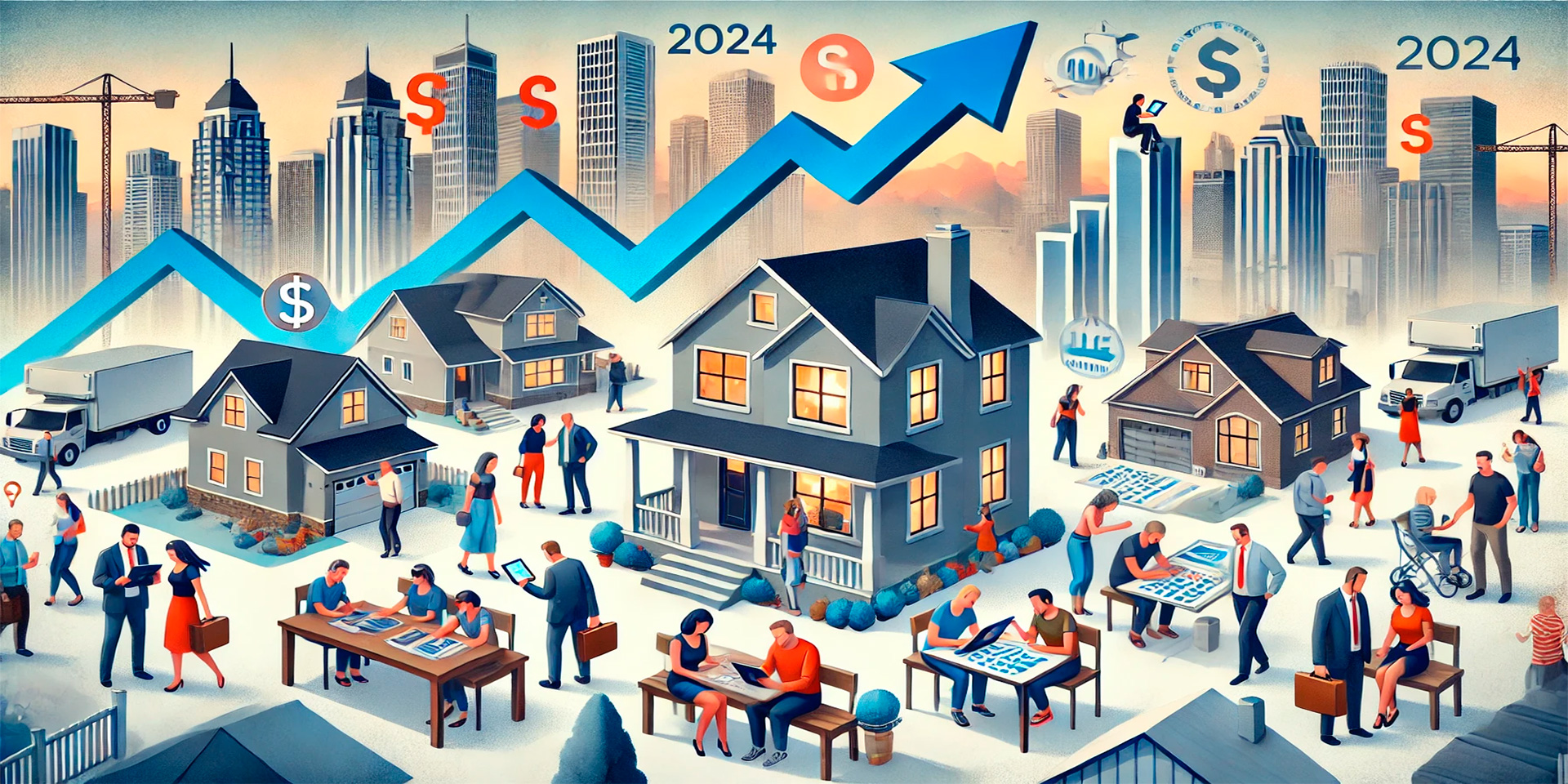 The 2024 Housing Market: Navigating Rising Interest Rates and Changing Buyer Behavior